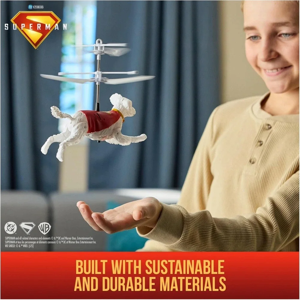 DC Studios Superman Up in the Sky Flying Krypto Hand Controlled‎ Toy Spin Master